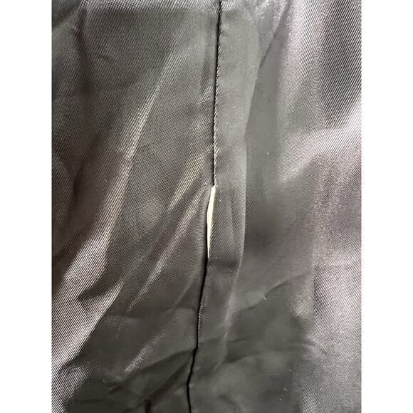 Zara Women's Camel Ochre Mohair Blend Cape Cropped Jacket Size Medium - Picture 12 of 12